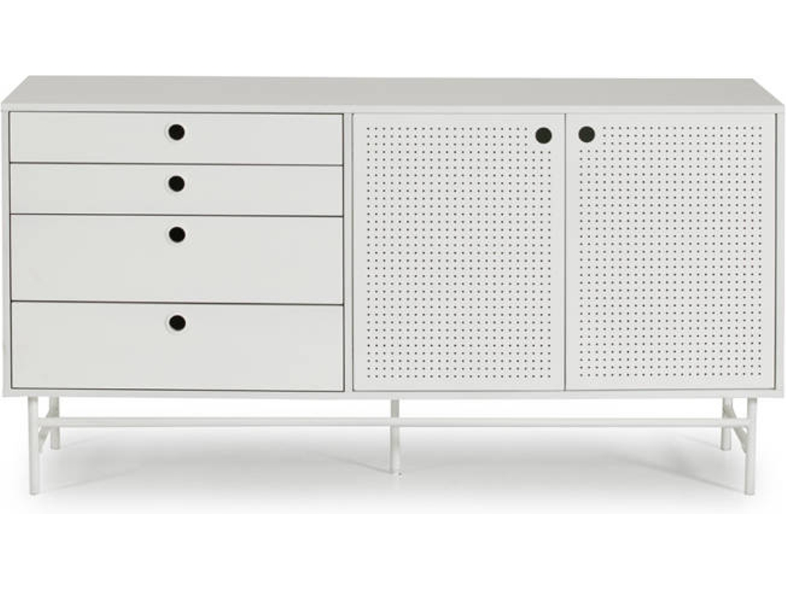 Aparador BAZAR MONDIALE Punto (Blanco - 150x47x77 cm)