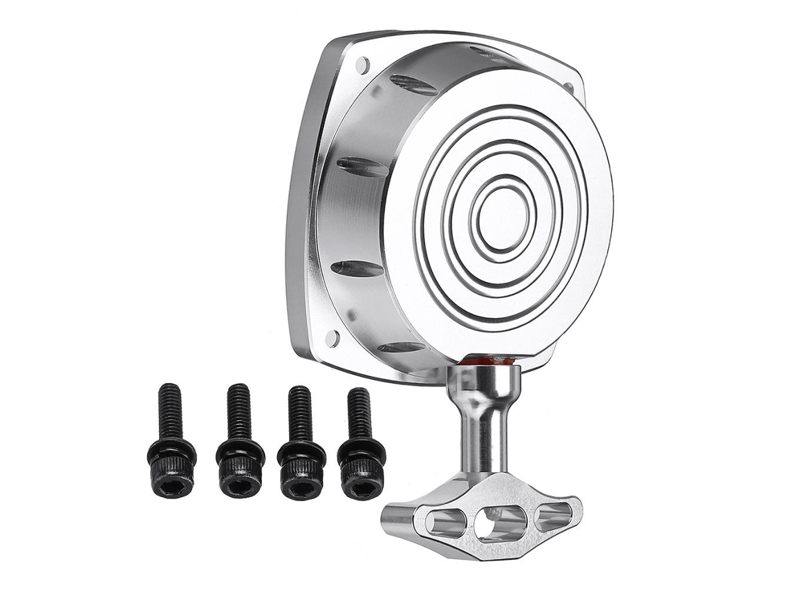 Conjunto Silver1 Rovan 95174 CNC Metal Pull Start Start com Turbina Interna para 29/30.5cc 1/5 Hpi Baja 5t 5sc 5b Cy Zenoha MDUG