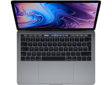 MacBook Pro Touch Bar APPLE Gris Sideral (Reacondicionado Como Nuevo - 13'' - RAM: 16 GB - 256 GB SSD - Intel Core i5 1.4 Ghz - Intel Iris Graphics...