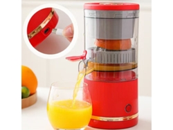 Exprimidor CHRUI De 600 Ml Con Separación Automática, 7,4 V (Rojo)