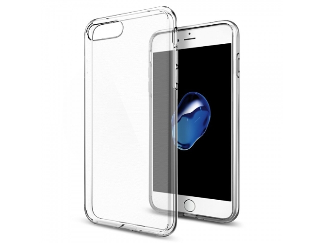 Funda iPhone 7 Plus, 8 Plus Gel Transparente