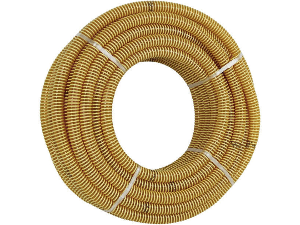 Rollo de Tuberia COFAN Rígido Amarillo (25 mm x 25 m)