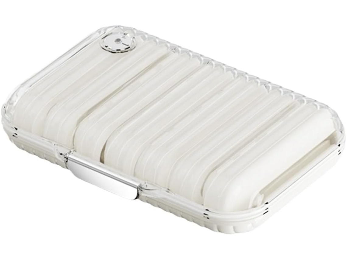 Organizador de pastillas SFUSHOS, 21 compartimentos