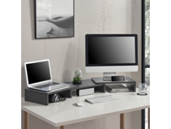 Mueble de TV [EN.CASA] (Aglomerado - Gris - 40 x 27 x 9 cm)
