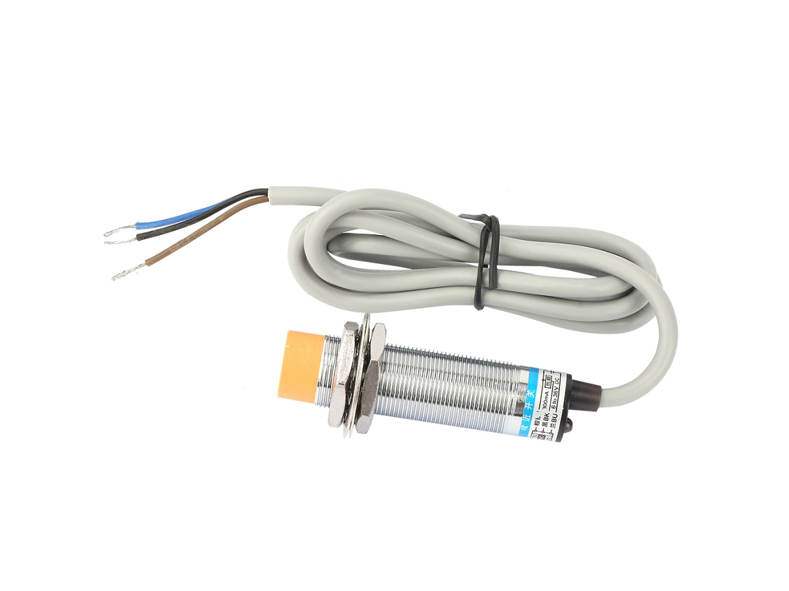 Sensor Inductivo Interruptor De Proximidad Npn Nc Cc 8mm Latón Nickelado Lj18a3-8-z/ax
