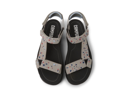 Sandalias para Mujer CAMPER Oruga Up Negro, Multicolor (Tam: 36)