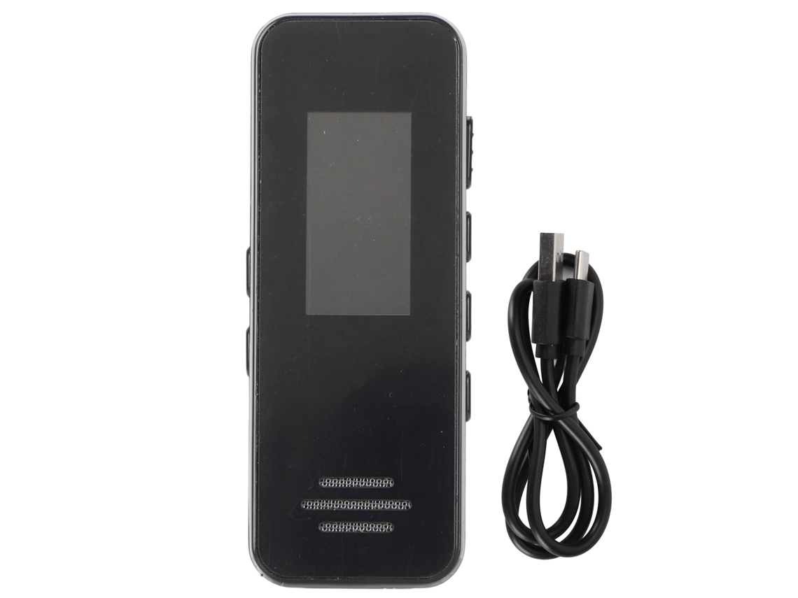 Grabadora De Voz Digital De 32 Gb Con Clip Trasero, Bluetooth 5.2, Pantalla Hd De 0,96 Pulgadas, Reproductor Mp3 Portátil