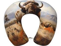 Almohada Viaje Espuma Viscoelástica Poliéster, Felpa Viscoelástica: Cómodo: Soporte. Ajustable