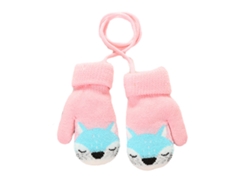 NEVEANCE Guantes de Invierno para Niños con Elástico Ajustable Guantes de Nieve con Dedos Completos Guantes Mágicos para Esquí
