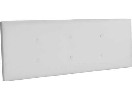 Cabecero DHOME Tapizado (Blanco - Polipiel - 135 x 5 x 50 cm)