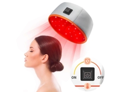 Gorro de terapia de luz roja infrarroja con USB (660 nm/850 nm) para el crecimiento del cabello, tratamiento rápido GOKOCO
