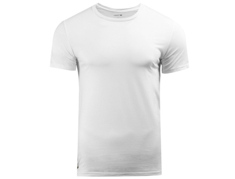Camiseta LACOSTE Algodón Hombre (Blanco - M)
