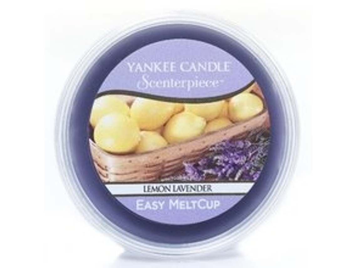 YANKEE CANDLE - Lemon Lavender Scenterpiece Easy MeltCup (Lemon with Lavender) - Fragrance Wax 61.0g