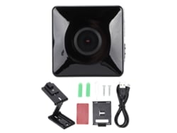 Mini Cámara De Seguridad Ip Inalámbrica Wifi Qqtvq8h Con Control Remoto De 360 Grados Y Detección De Movimiento Para
