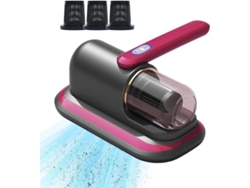 Aspiradora Inalámbrica Para Eliminar Ácaros Del Polvo Con Lámpara Uv, Equipada Con 3 Filtros (morado) Czhhmart