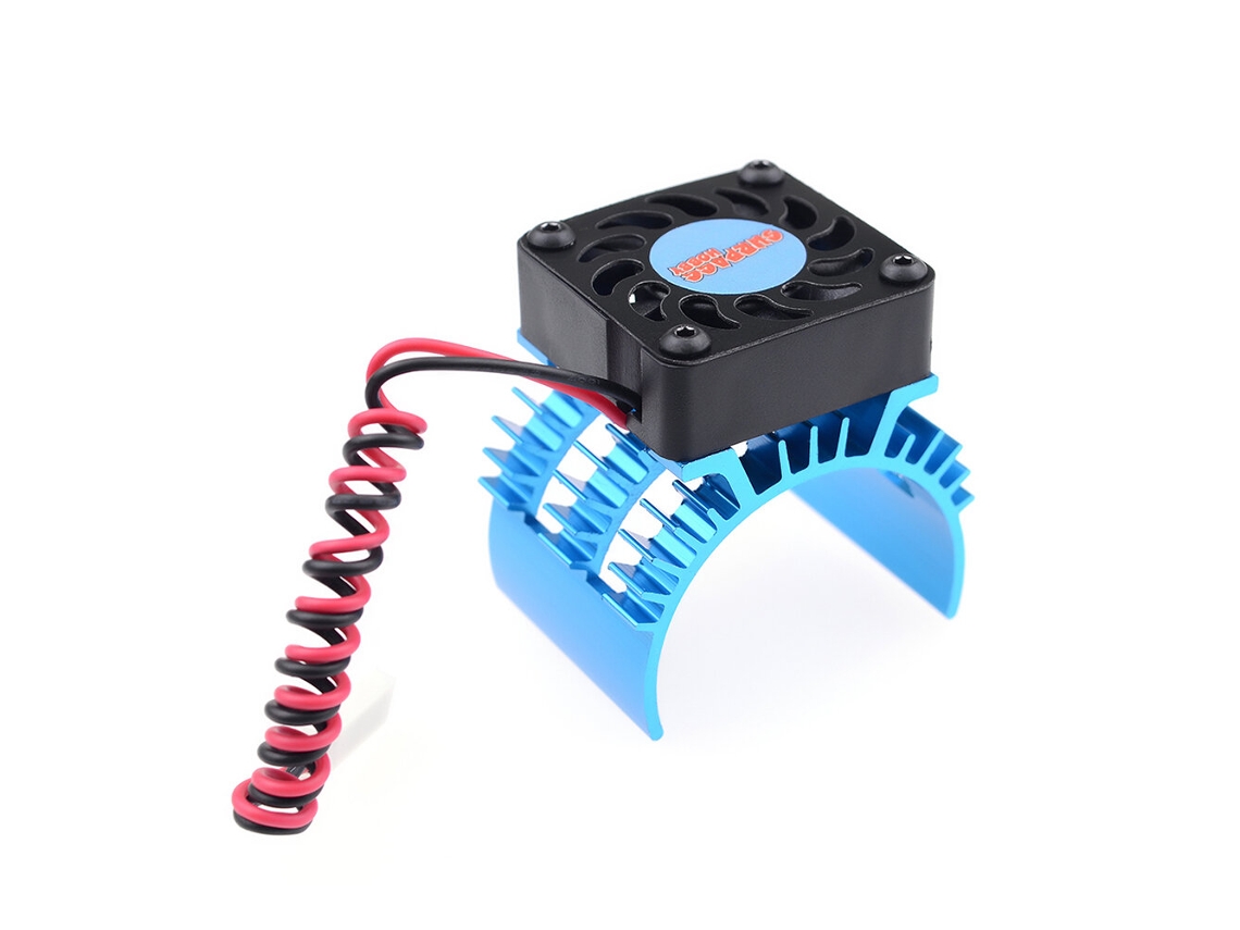 Rojosurpass Hobby Nuevo Disipador De Calor Con Ventilador De La Serie 36 Para Motores De 36 Mm De 1/10 Hsp Hpi Tamiya Fs Kyosho Yokomo Wltoys