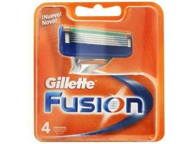 Lamina de Afeitar GILLETTE Fusion 4'S (200U/C) Man ,