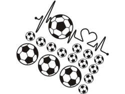 2 Juegos De Pegatinas Autoadhesivas De Fútbol Para Decorar Habitaciones.