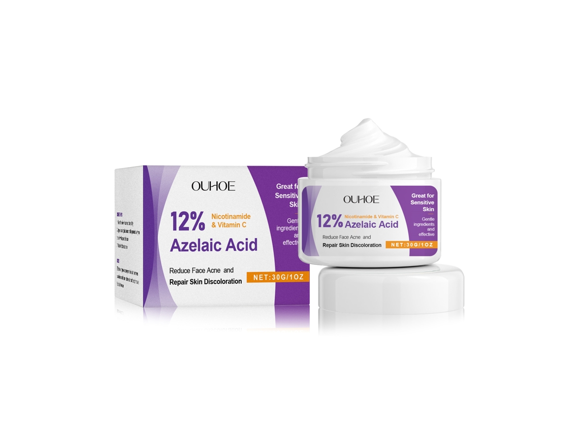 Crema purificante con ácido azelaico para el cuidado de la piel.