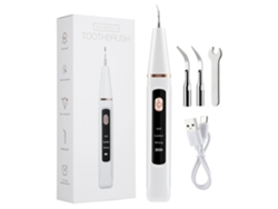(blanco) Limpiador Dental Eléctrico Ultrasónico Ajustable De Tres Velocidades/dispositivo De Blanqueamiento Dental