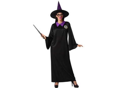 Disfraz Unisex ATOSA capa negra de mago (Tam: XS)