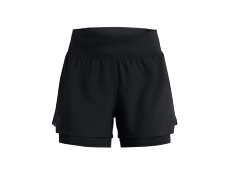 Pantalones Cortos de Mujer UNDER ARMOUR Corto Run Elite Negro (L)