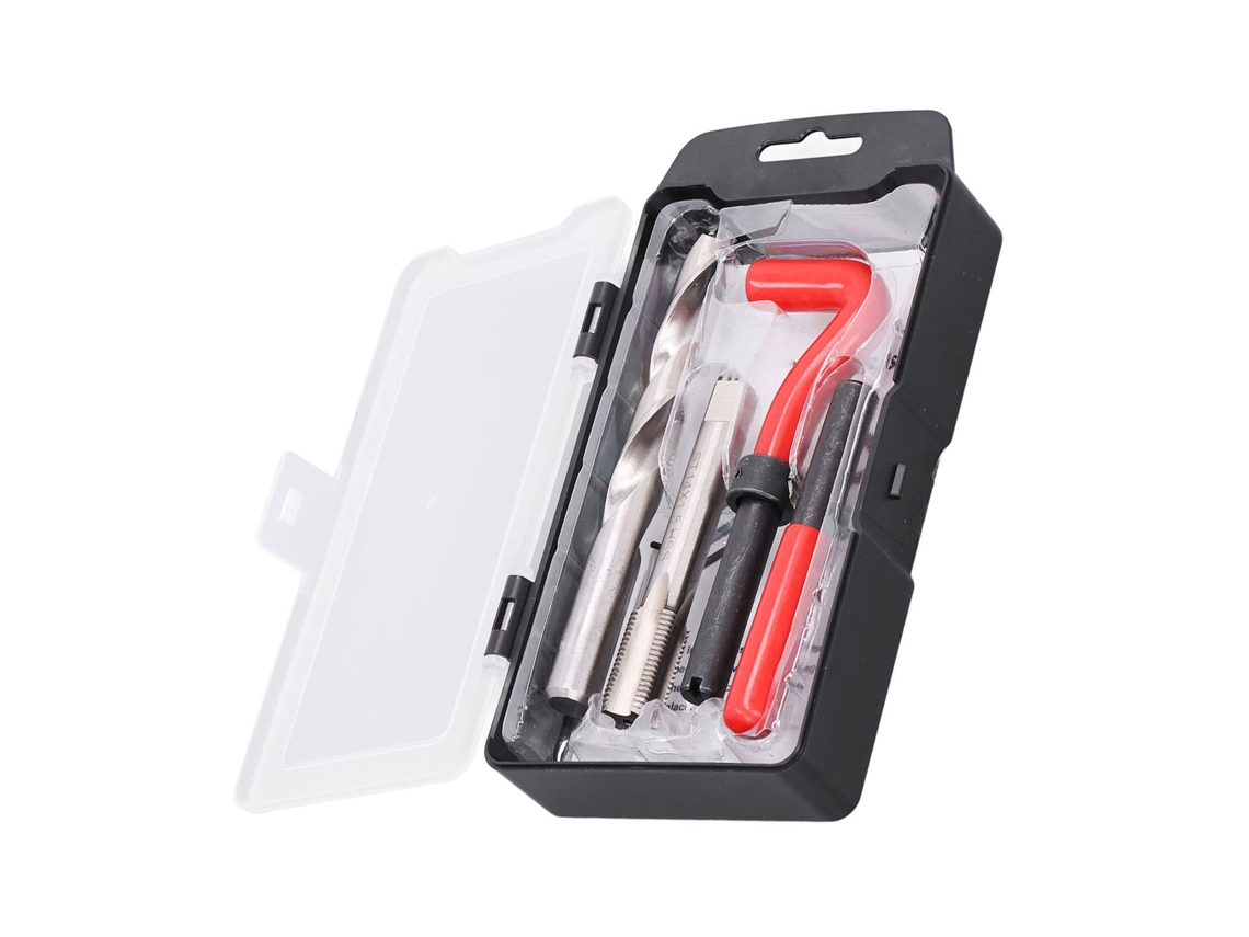 Kit De Reparación De Roscas Con Inserto M14x1.50mm, 15 Piezas De Herramientas Manuales Para Reparación De Automóviles.