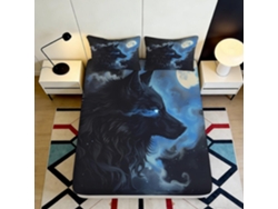 Estampado Microfibra Funda Diseño Microfibra Diseño Almohada Juego Color 200 X 25 Cm