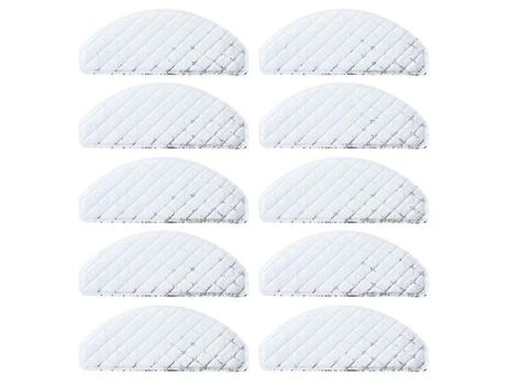 Accesorio Aspiradoras Compatibilidad Universal 10 Piezas Trapos Para ECOVACS Deebot Ozmo T8 Paños Paños