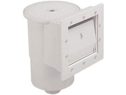 Skimmer de piscina, de plástico ABS, resistente, de paso directo para purificación de agua, kit completo de accesorios para piscinas elevadas.