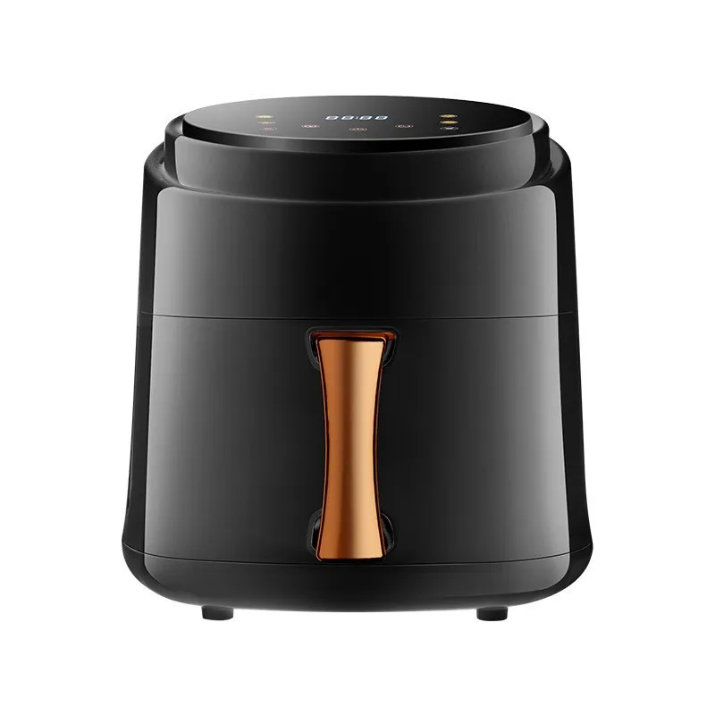(negro) Freidora De Aire Digital Inteligente Con Pantalla Táctil De 8 Litros, Freidora De Aire Caliente Sin Aceite Para El Hogar