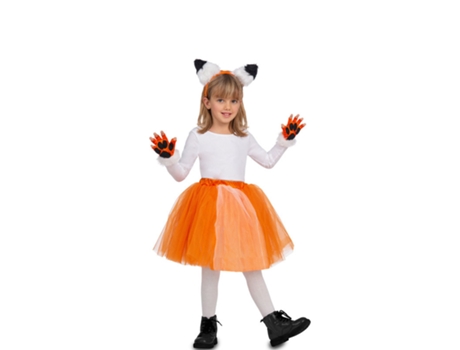 Disfraz de Niña MOM Zorra con Tutu (infantil universal)