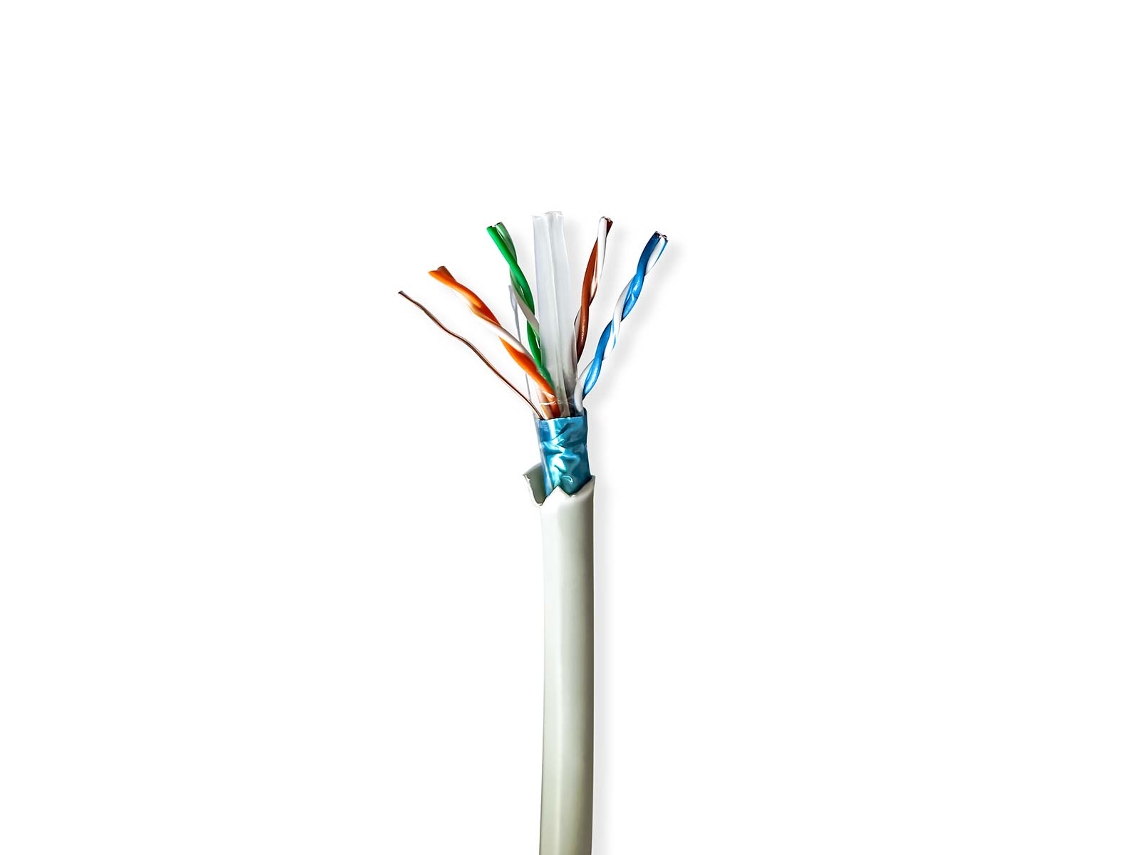 Bobina de cable NEDIS Categoría Cat6 Sólido F/Utp Cobre puro Longitud 50,0 metros