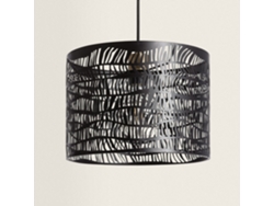 LEDKIA Lámpara Colgante Metal Vitta Negro