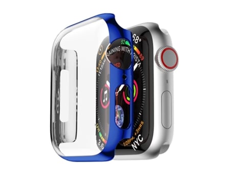 Carcasa de Reloj SLOWMOOSE para Apple Watch (Azul - 44 Mm Série 4 5)
