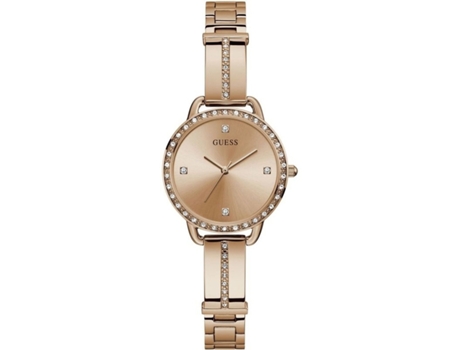 Reloj GUESS Mujer (Acero Inoxidable - Rosa)