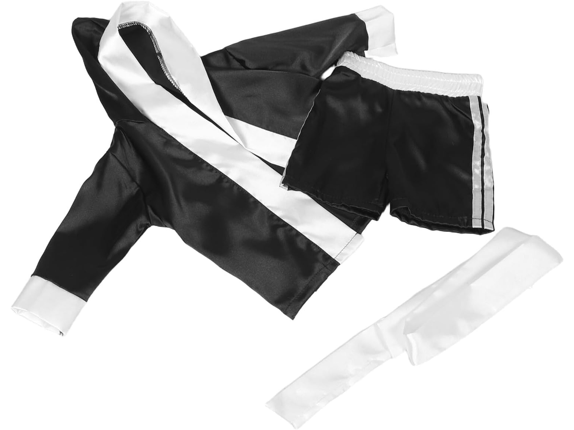 Conjunto De Boxeo Para Niños Y Niñas, Disfraz, Pantalones Cortos, Túnica, Accesorio Para Fotos, Tema Adorable.