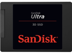 Disco SSD Interno SANDISK Ultra 3D (1 TB - SATA - 560 MB/s)
