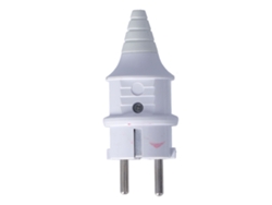 5 Adaptadores De Enchufe Europeo Para Generador De Gasolina 188f Accesorios 16a Abs Blanco Viaje