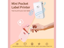 Impresora Térmica Portátil Mini Sin Tinta Aimo D30s Con Bluetooth Para Ios Y Android: Hogar, Oficina Y Tienda.