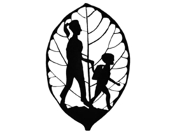 Adorno De Hoja De Metal Negro Hecho A Mano, Decorativo Para El Hogar, Regalo Para El Día De La Madre