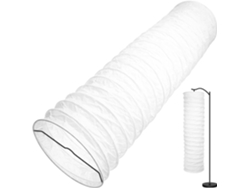 Lámpara De Pie De Papel, Elegante, Con Cubierta Protectora Plegable, 95 Cm, Ideal Para Sala De Estar, Hotel, Hogar.