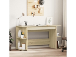 Escritorio | Mesa | Escritorio 140x50x75 cm Madera de roble Derivatives Sonoma