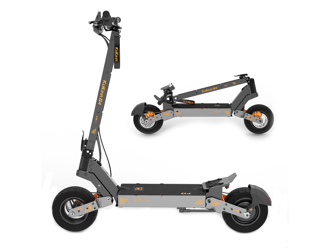 Patinete eléctrico Kukirin G4 60v 20ah 75km de autonomía 70km/h Neumáticos de 11 pulgadas IP54