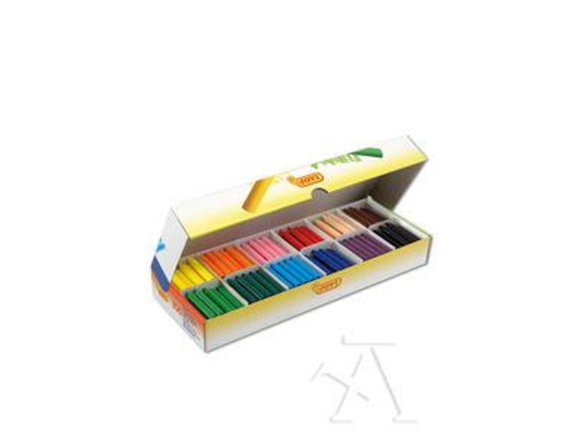Caja 300 Ceras Jovicolor Colores Surtidos