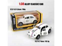 Modelo De Coche De Metal Fundido A Escala 1/38, Modelo De Coche Clásico, Juguete Para Niños