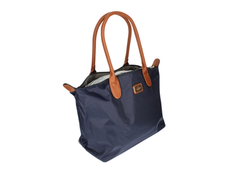 GALLANTRY Bolso tote grande de poliéster Azul oscuro