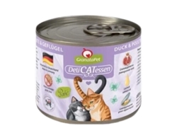 Comida para gatos con pato y pollo, 200 g Delicatessen