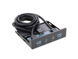 Panel Frontal De Escritorio (puertos Duales Usb3.0, Puertos De Audio)