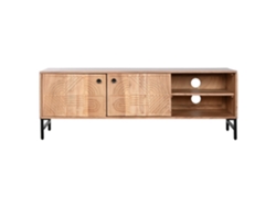 Mueble Tv Acacia Metal Natural 145x40x45cm